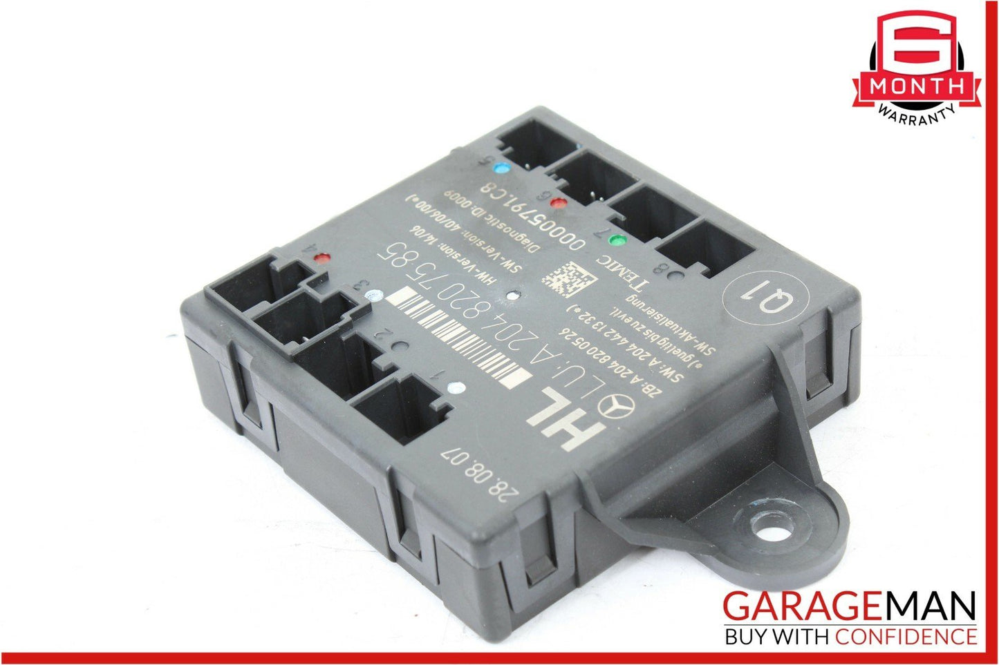 08-14 Mercedes W204 C300 C350 Rear Left Side Door Control Module OEM