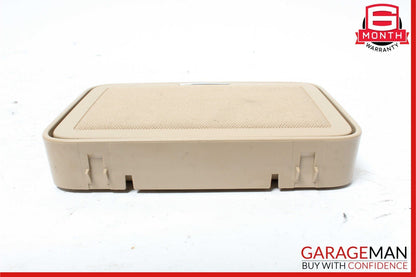 10-13 Mercedes W221 S550 Rear Overhead Vanity Mirror Assembly Brown OEM