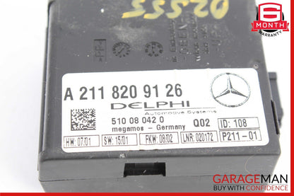 00-09 Mercedes SLK350 CLK500 CL500 S430 E320 Anti Theft Alarm Module Unit OEM