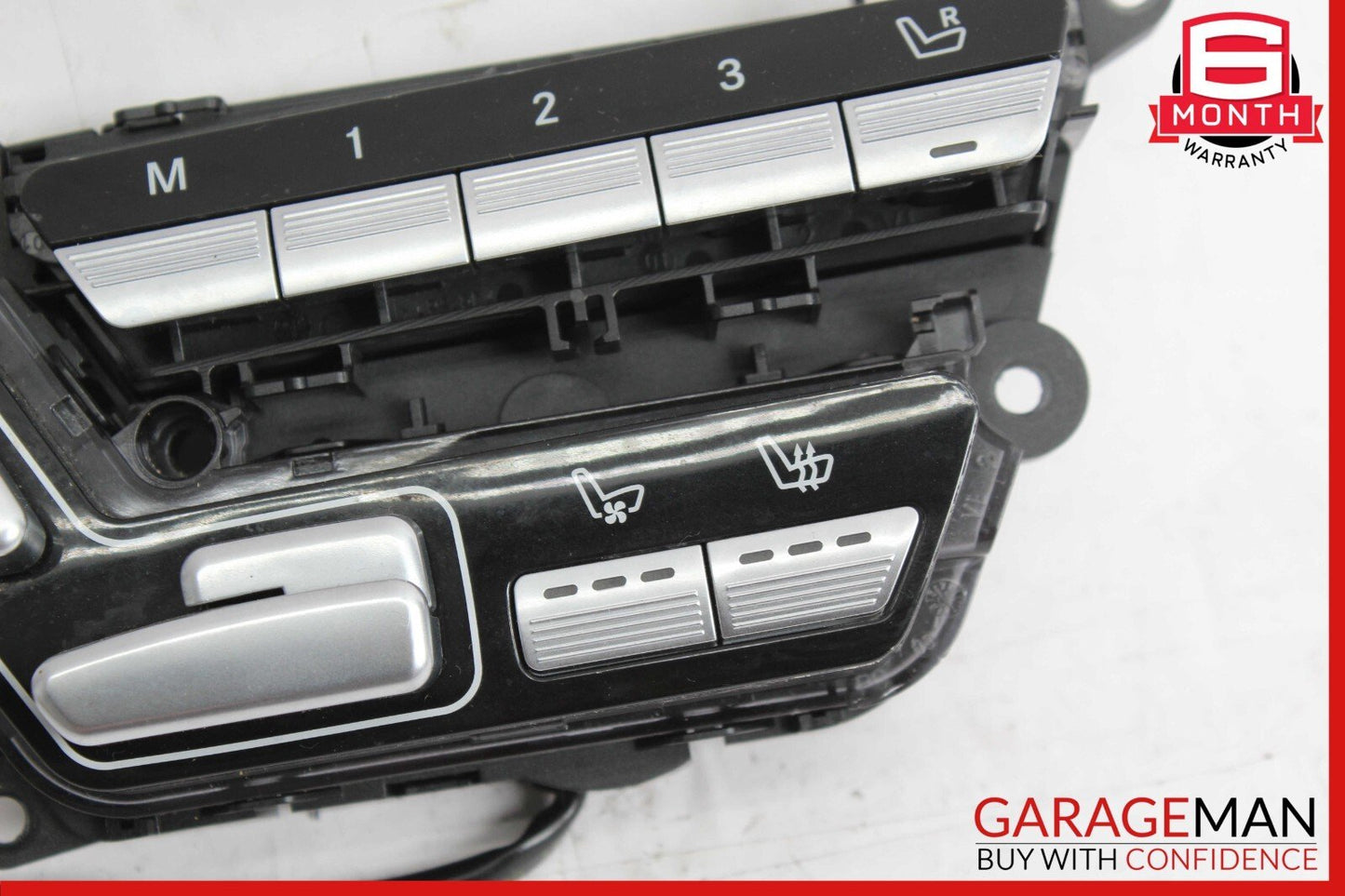 07-14 Mercedes W221 S550 CL600 Front Left Driver Seat Control Memory Switch Set