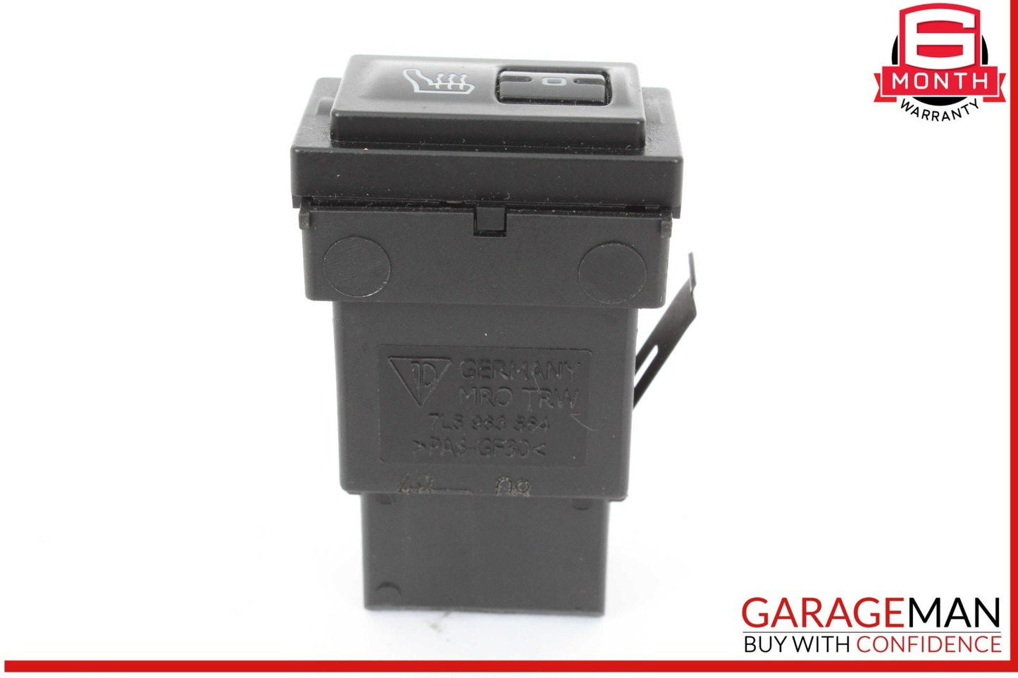 03-10 Porsche Cayenne 955 957 Console Heated Seat Switch Control Button Unit