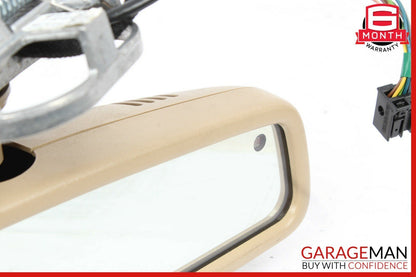 07-09 Mercedes W221 S550 Interior Top Upper Rear View Inside Dim Mirror Brown
