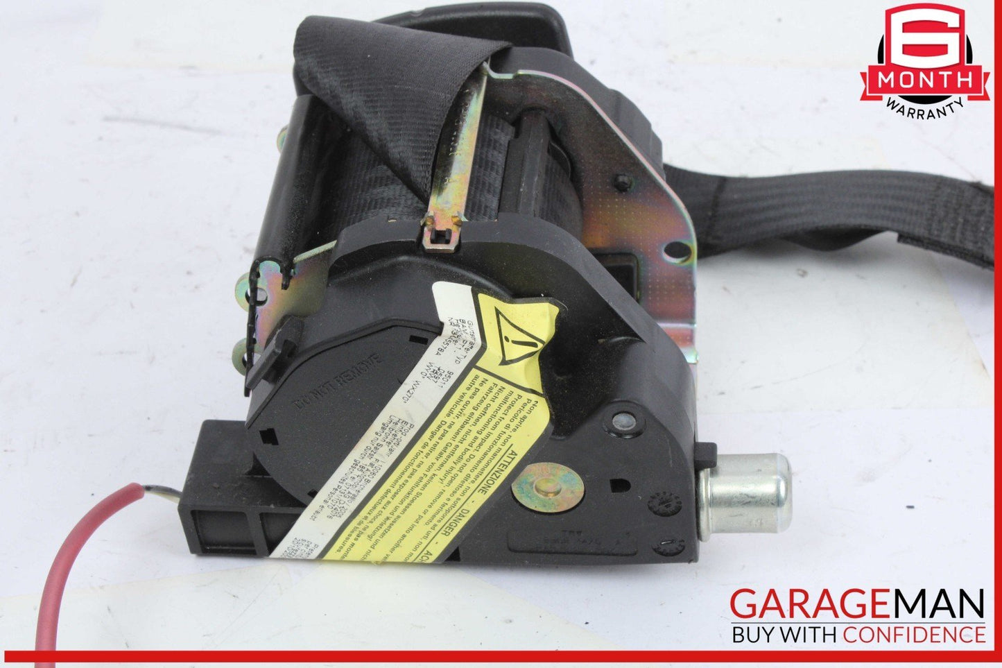 03-08 Maserati Quattroporte M139 Rear Left or Right Side Seat Belt Retractor OEM