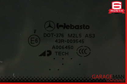 06-12 Mercedes W251 R320 R550 Front Panoramic Pano Sunroof Sun Roof Glass OEM
