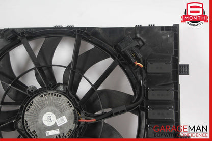 11-18 Porsche Cayenne 958 / Touareg Hybrid Engine Cooling Fan Motor Assembly OEM