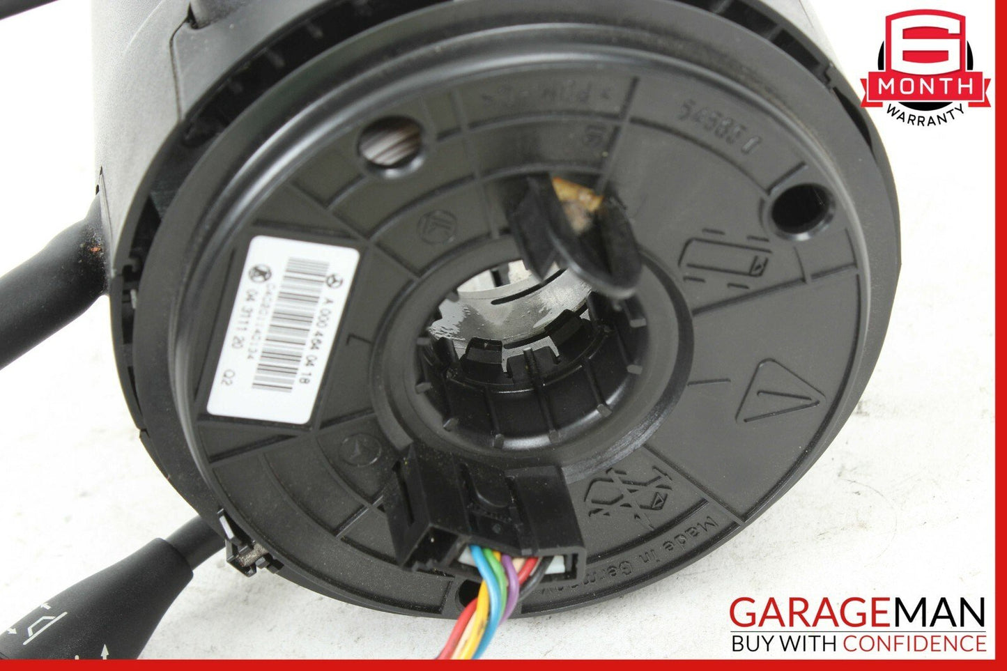 03-06 Mercedes R230 SL500 Steering Column Control Switches Assembly Black OEM