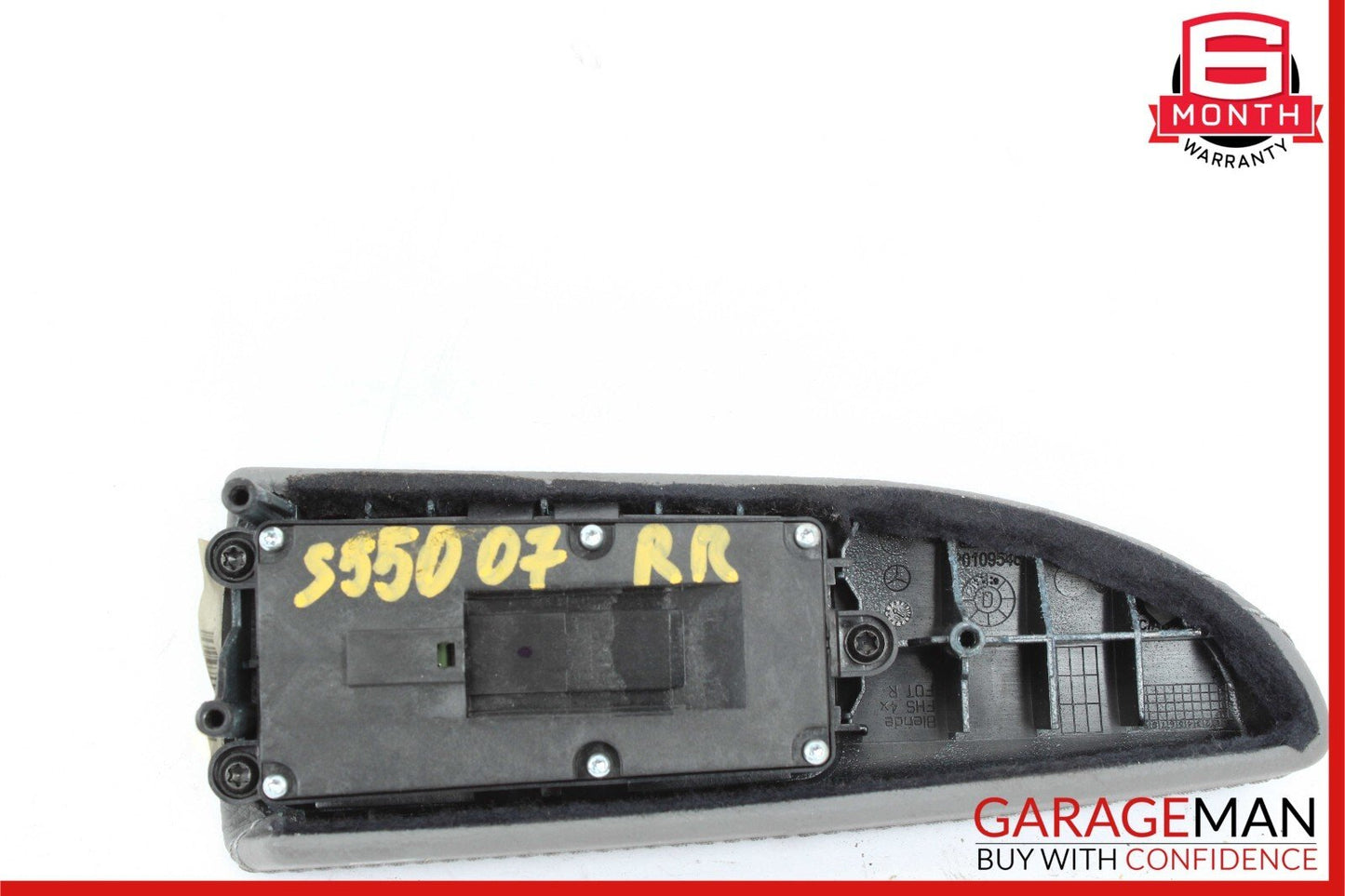 07-09 Mercedes W221 S550 S450 Rear Right Side Window Control Switch Black OEM