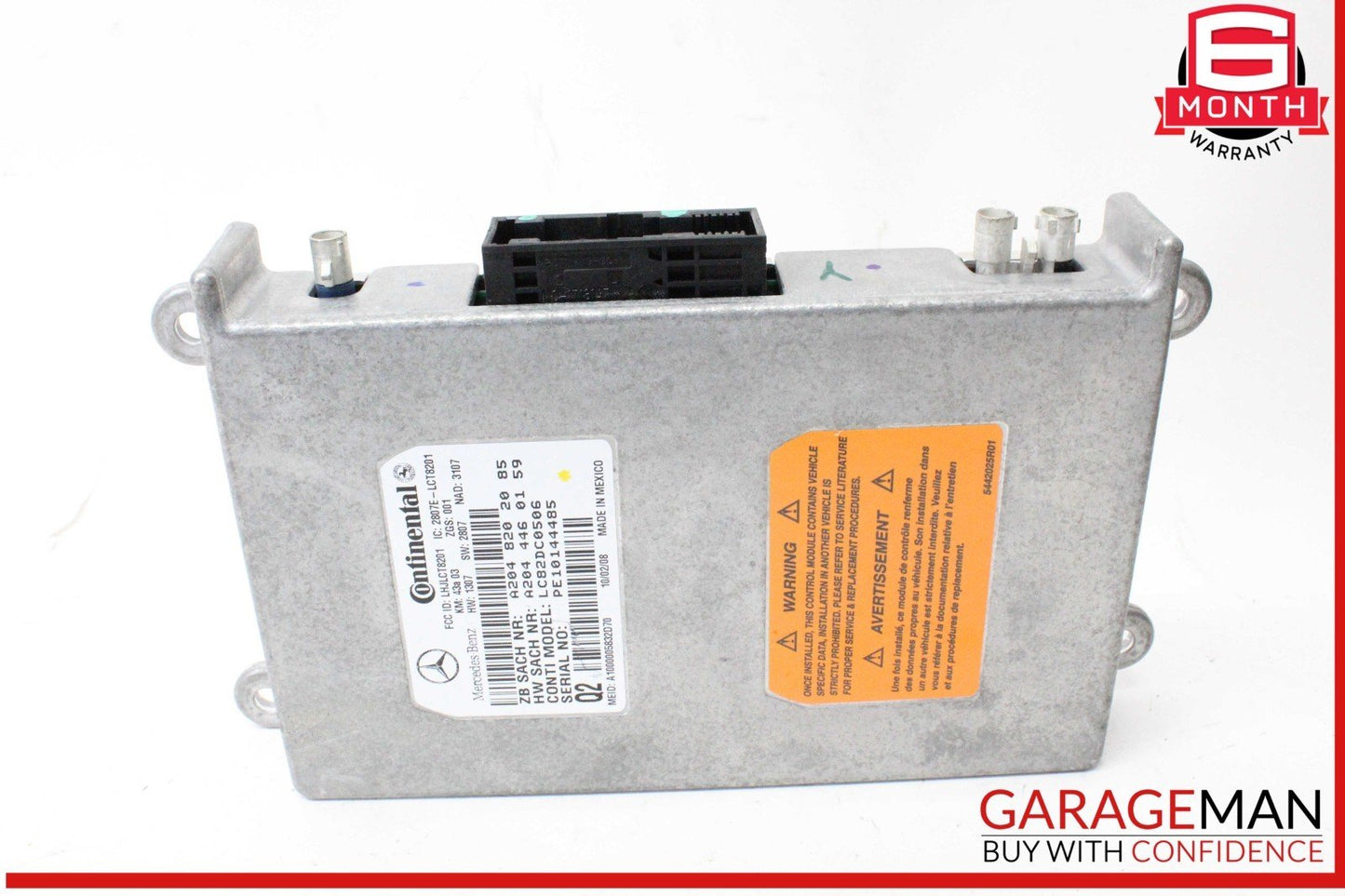 Mercedes W221 S550 GL450 Voice Communication Control Module 2048202085 OEM