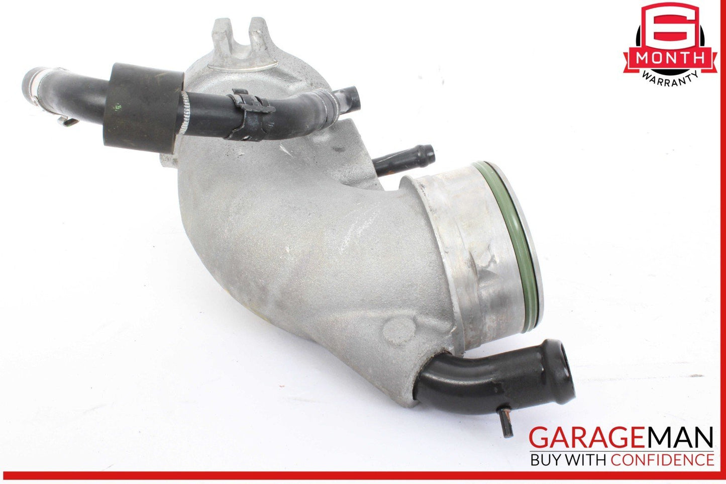 03-12 Bentley Continental GTC Speed Left Turbo Air Intake Guide Tube Pipe Duct