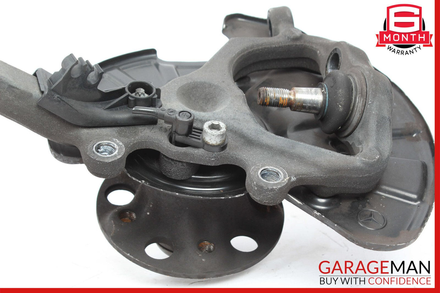 07-14 Mercedes W221 S550 Front Left Wheel Carrier Spindle Knuckle Hub OEM
