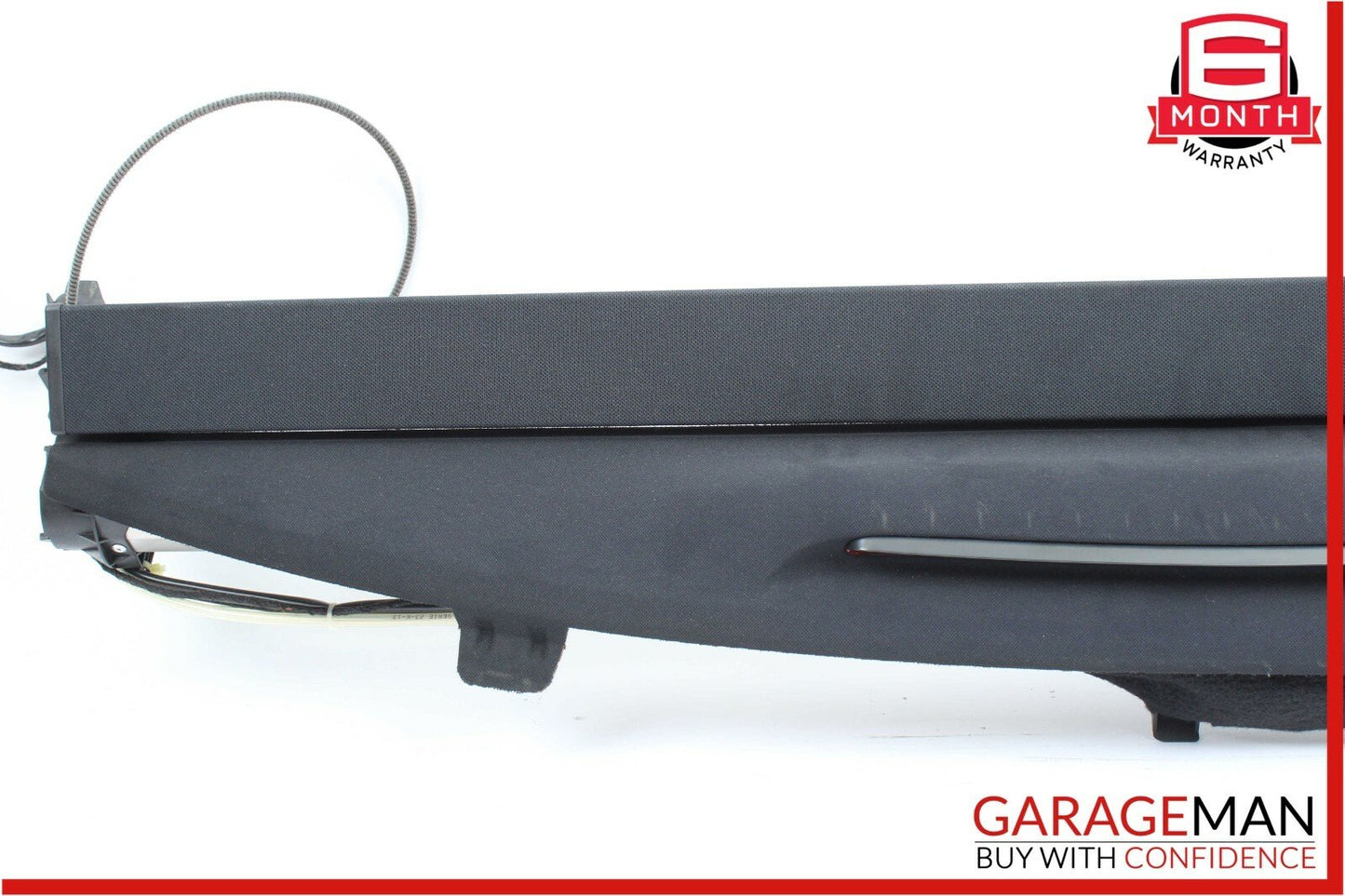 07-13 Mercedes W221 S550 S63 Rear Window Sun Shade Screen Roller Blind Black OEM