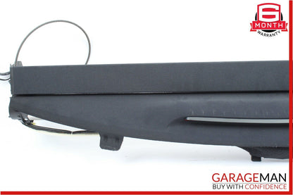 07-13 Mercedes W221 S550 S63 Rear Window Sun Shade Screen Roller Blind Black OEM