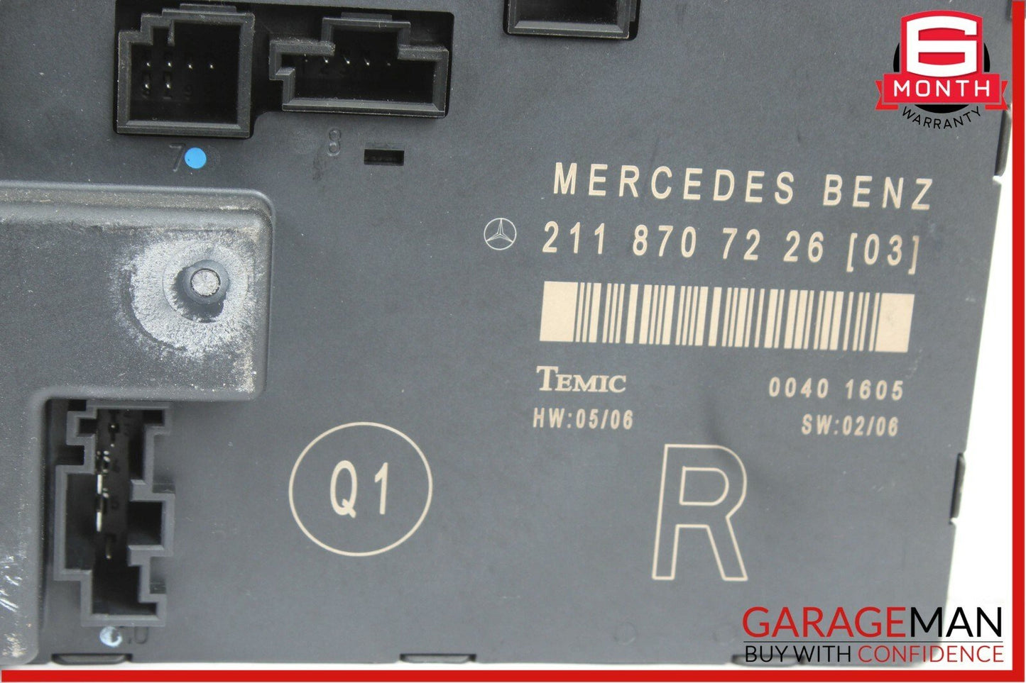 03-09 Mercedes W211 E350 E63 AMG Front Right Side Door Control Module Unit OEM