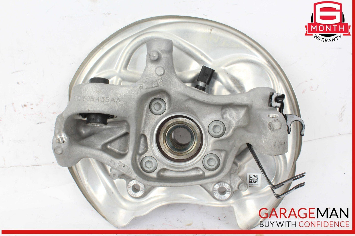 17-24 Audi A4 A5 Rear Left Driver Side Spindle Knuckle Wheel Hub 8W0505435AA OEM