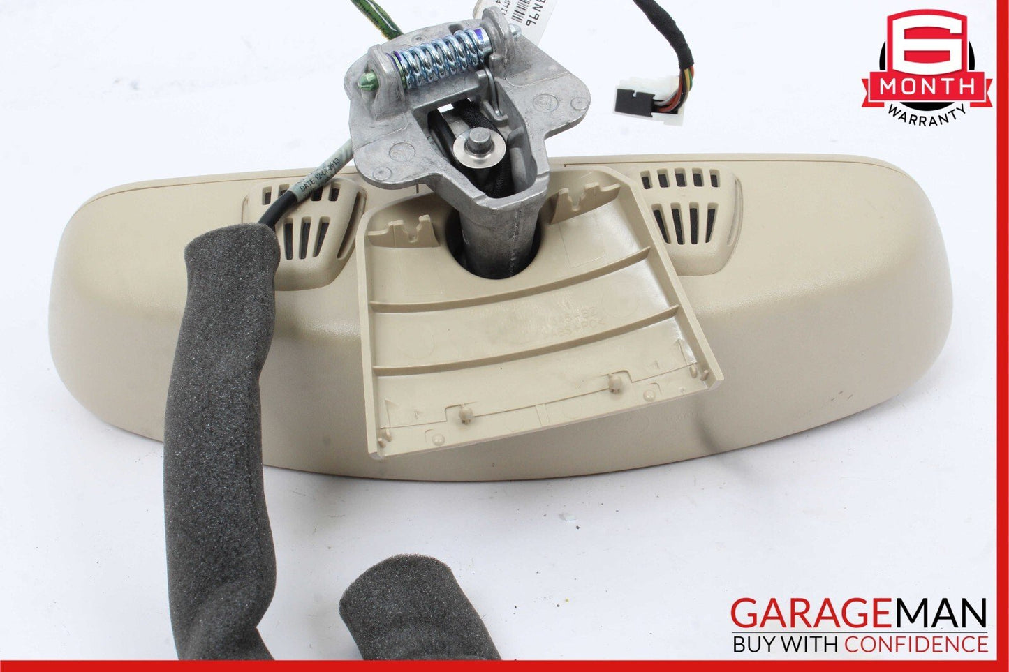 10-16 Mercedes W212 E500 E400 C300 C250 Interior Rear View Mirror Assembly Beige