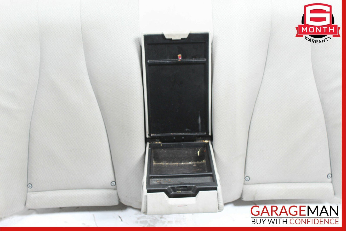 00-06 Mercedes W220 S430 Rear Top Upper Seat Cushion Cover Assembly Gray