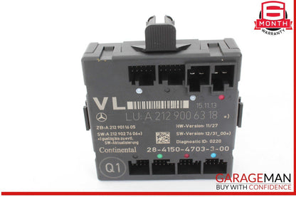 08-18 Mercedes W212 E350 C300 CLS550 Front Left Side Door Control Module OEM