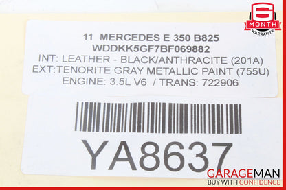 08-18 Mercedes E350 C250 C300 SLK300 Front Left Side Seat Control Module Unit