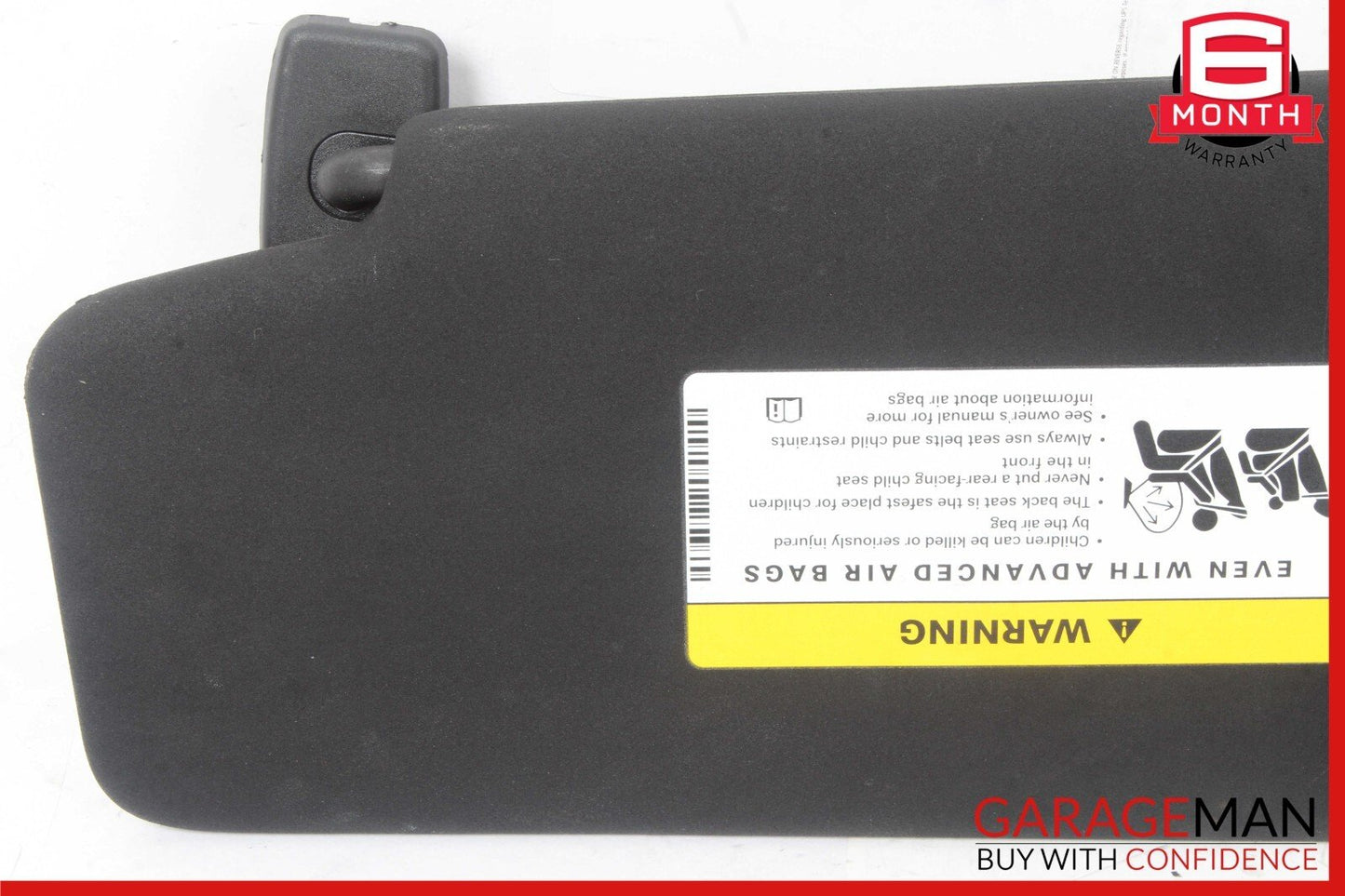 08-14 Mercedes W204 C250 C300 Front Right Side Sun Visor Sunvisor Shade OEM