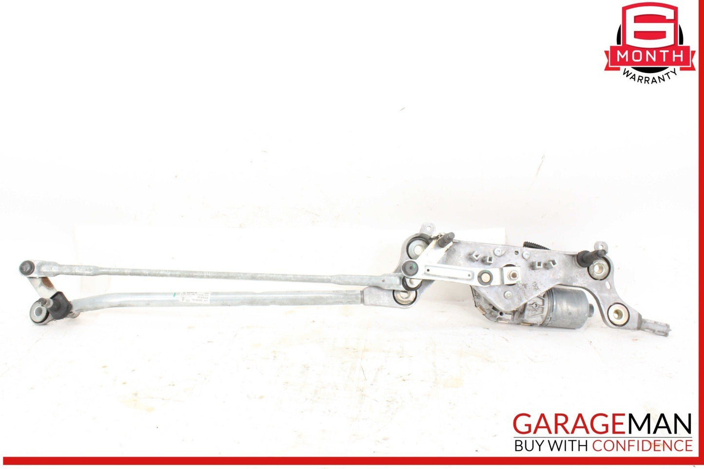 11-18 Porsche Cayenne 958 Front Windshield Wiper Motor w/ Linkage Bosch OEM