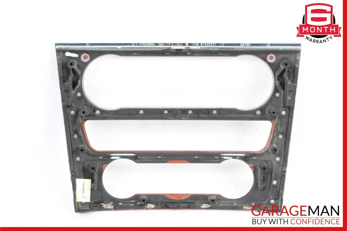 06-12 Mercedes X164 GL450 ML500 Center Console Control Trim Bezel Cover Wood
