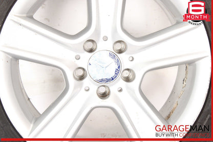 08-15 Mercedes W204 C250 C350 Rear Left / Right Wheel Tire Rim 8.5Jx17H2 ET58