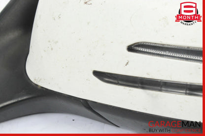 12-14 Mercedes W204 C250 C63 AMG Front Left Side Mirror Rear View Door White