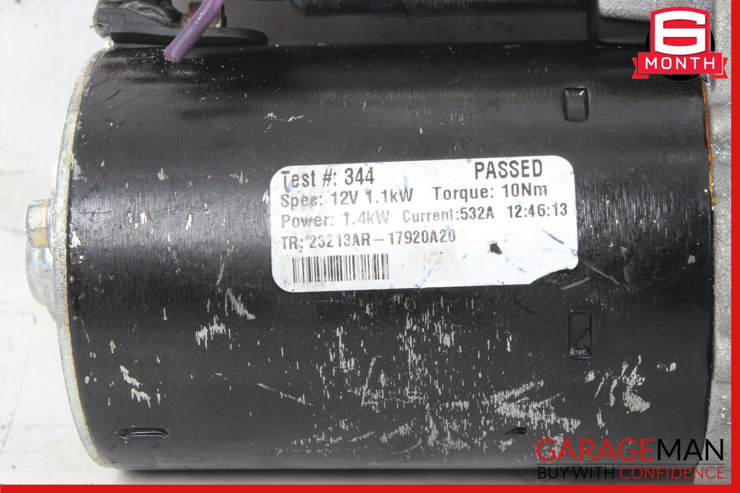 12-15 Mercedes W204 C250 1.8L Bosch Engine Starter Motor 0051513901 OEM