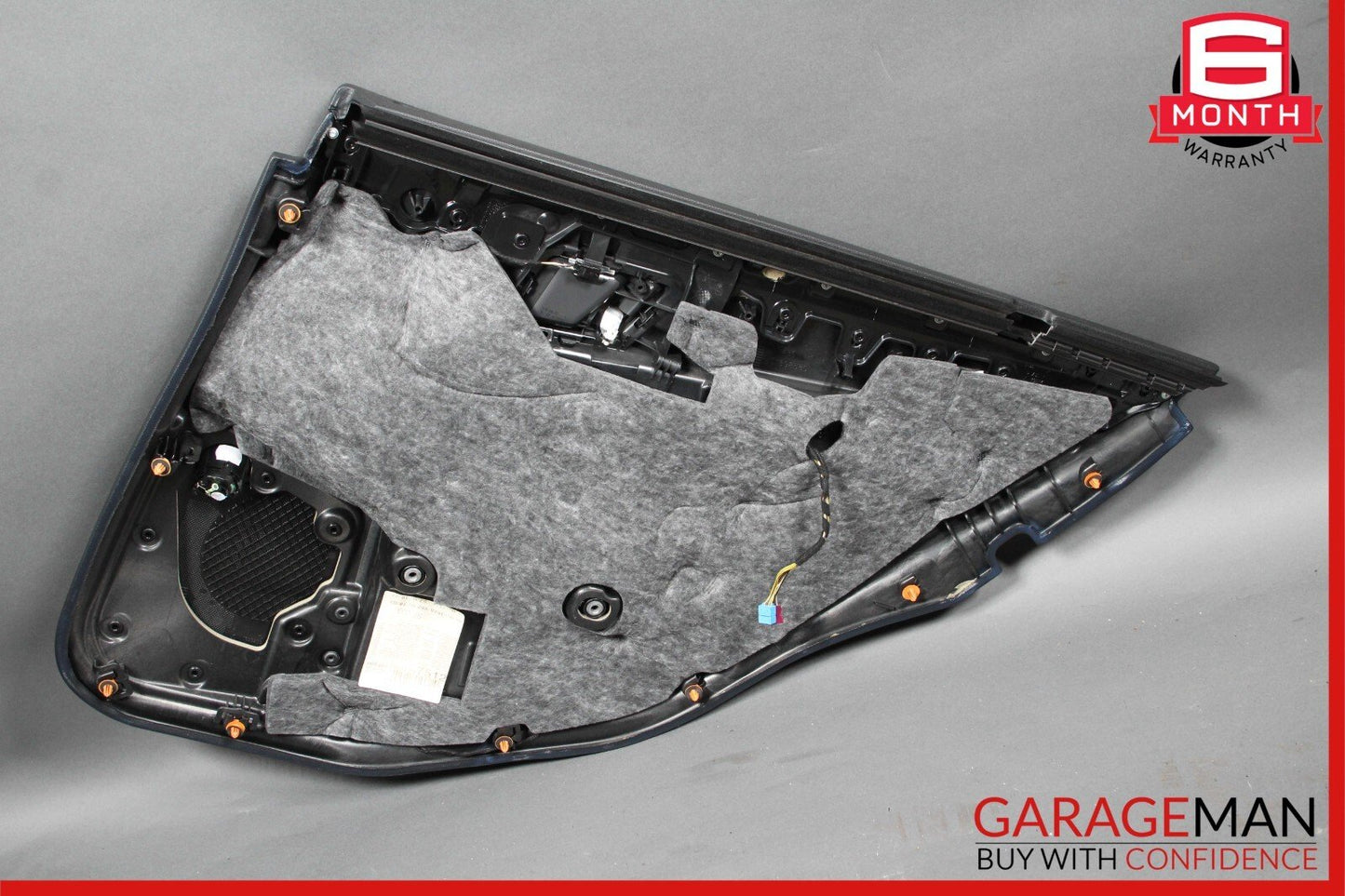 10-13 Mercedes W212 E400 E350 Rear Left Side Interior Door Panel Assembly Black