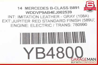 13-18 Mercedes B-Class W242 W246 B250 Headlight Fog Light Switch Control Module