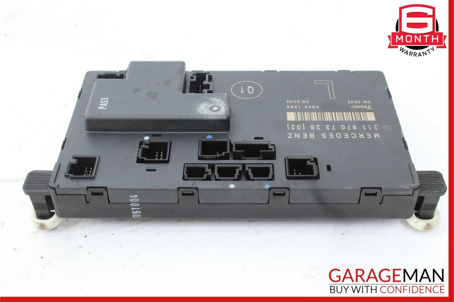 03-09 Mercedes W211 E350 E500 E63 AMG Front Left Side Door Control Module Unit