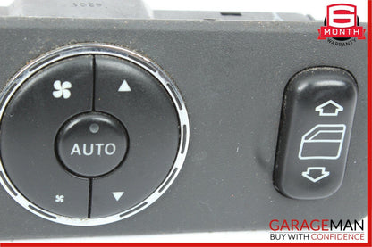 02-05 Mercedes W163 ML320 Rear Window Switch w/ Climate Control 1638200326 OEM