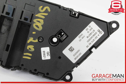 07-13 Mercedes W221 S400 Hybrid Front Left Side Seat Control Switch OEM