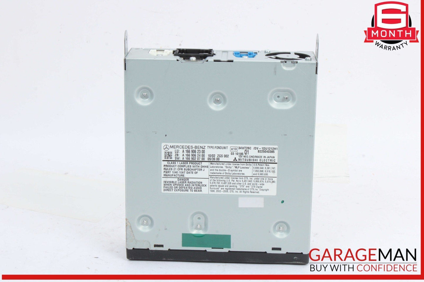12-16 Mercedes W221 S400 Hybrid E350 GL450 DVD CD Changer Video Player OEM