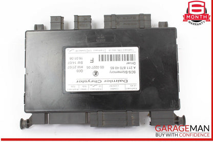03-11 Mercedes R171 SLK300 Front Left Side Seat Control Module 2118704085 OEM