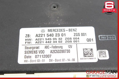 07-14 Mercedes W216 CL550 Active Body Control ABC Suspension Module Control OEM
