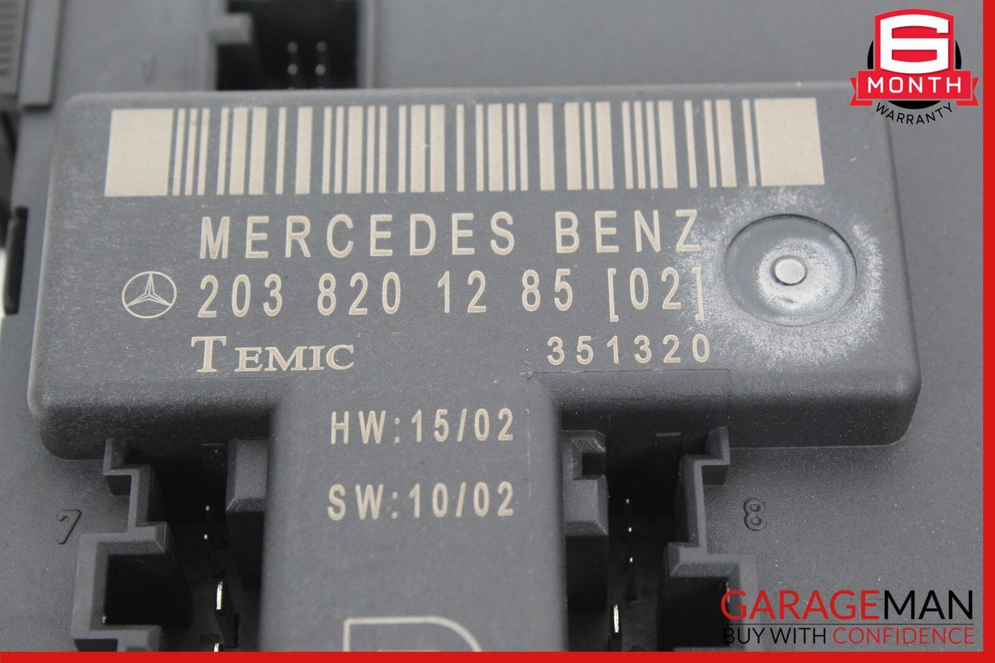 01-07 Mercedes W203 C240 C230 C320 C55 AMG Front Right Door Control Module OEM