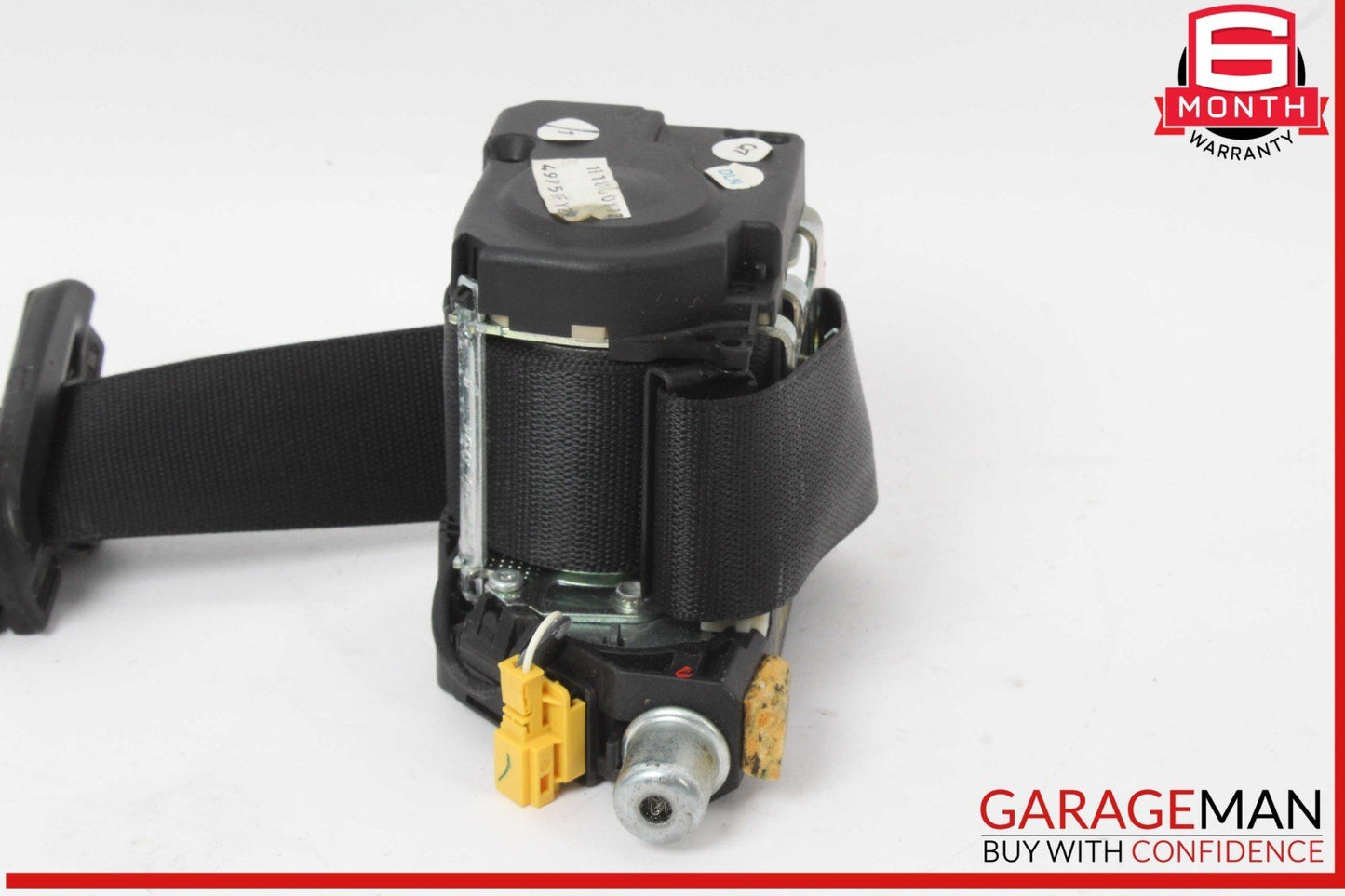 07-13 Mercedes W221 S400 S450 S550 Seat Belt Rear Left Driver Side Black OEM