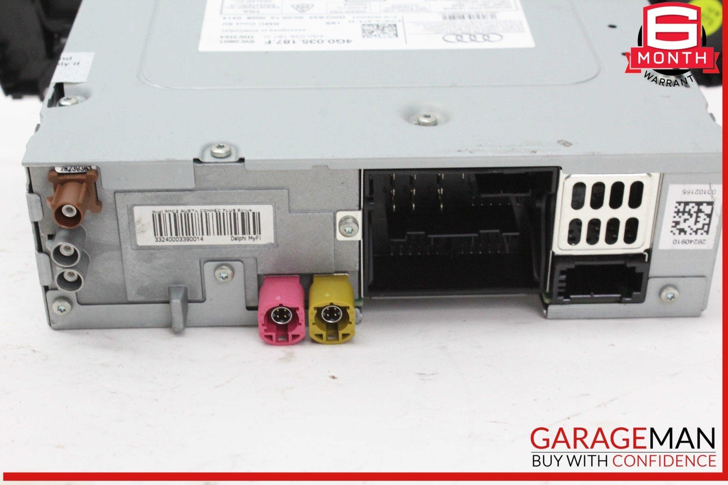 12-15 Audi A6 Front Dash Dashboard Audio Radio Multimedia CD Player 4G0035187F