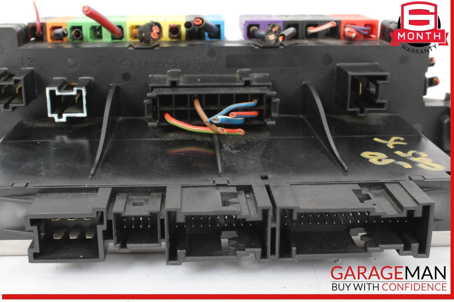 03-12 Mercedes R230 SL500 SL55 AMG SL550 Rear SAM Fuse Box Relay Module OEM