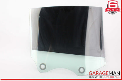 12-18 BMW 640i Rear Left Driver Side Door Window Glass OEM