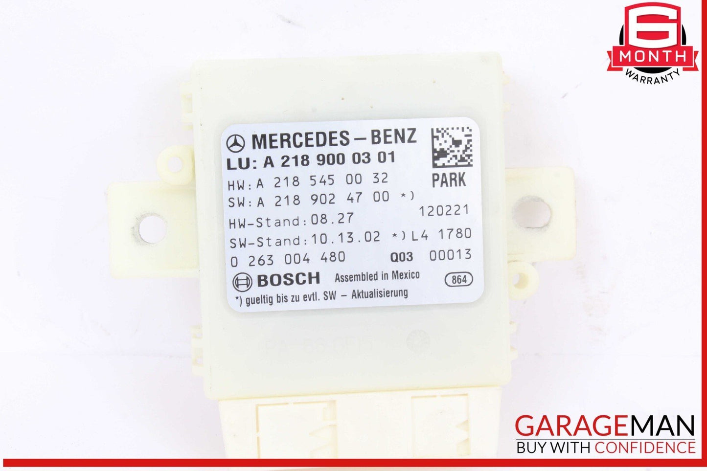 12-14 Mercedes W218 CLS500 Park Assist Parktronic Sensor Module Control OEM