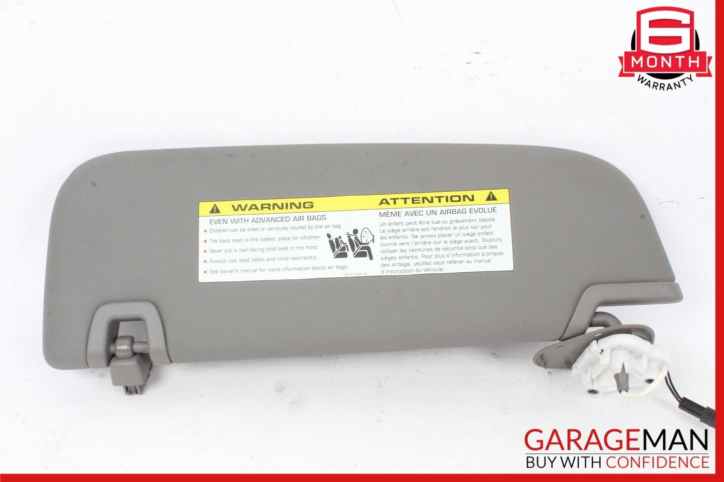 10-16 Porsche Panamera 970 Front Right Side Sunvisor Sun Visor Shade OEM