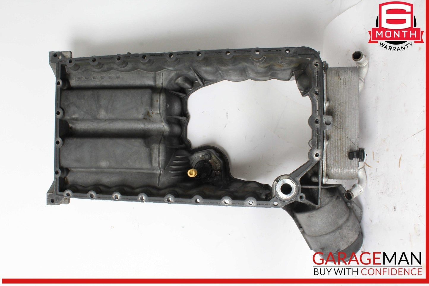 11-14 Porsche Cayenne 958 4.8L V8 Engine Upper Oil Pan 94810717111 OEM