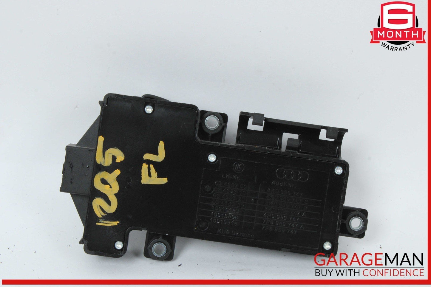 12-18 Audi Q5 A6 A7 Front Left Driver Side Power Seat Adjustment Switch OEM