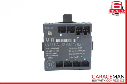08-18 Mercedes W204 C63 AMG E350 Front Right Side Door Control Module Unit OEM