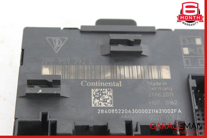 11-17 Porsche Cayenne 958 Front Right Passenger Side Door Control Module Unit