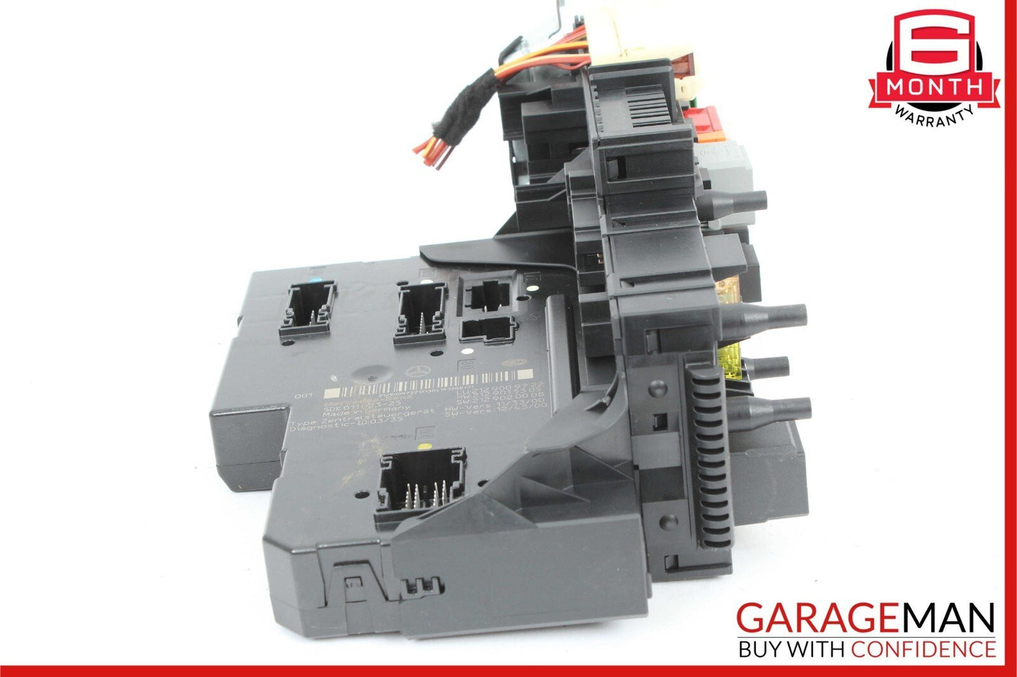 10-18 Mercedes W212 E350 CLS550 Rear SAM Fuse Box Relay Control Module OEM