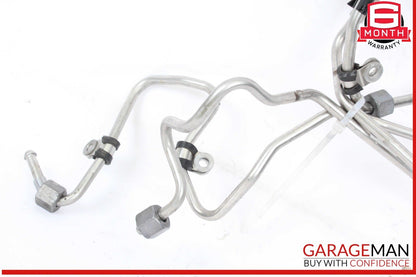 11-18 Mercedes W218 CLS550 S550 CL550 High Pressure Fuel Pump Line Set OEM