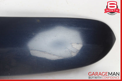 11-16 Mercedes W212 E350 Wagon Rear Tailgate Spoiler Cavansite Blue OEM